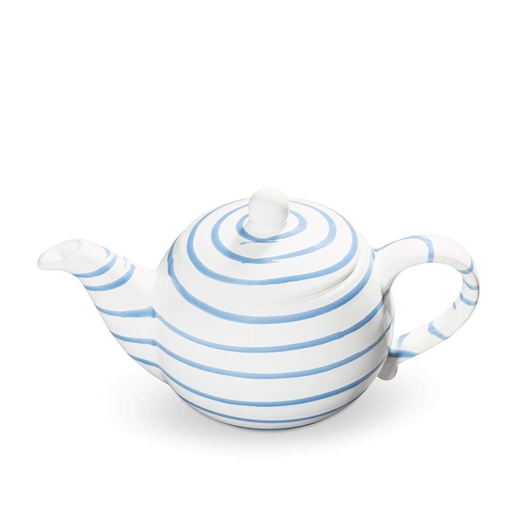 gmundner-keramik-teekanne-glatt-0-5-liter-blaugeflammt image 1