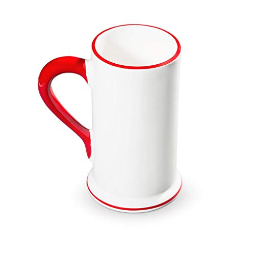 gmundner-keramik-bierkrug-0-5-liter-rubinroter-hirsch image 6