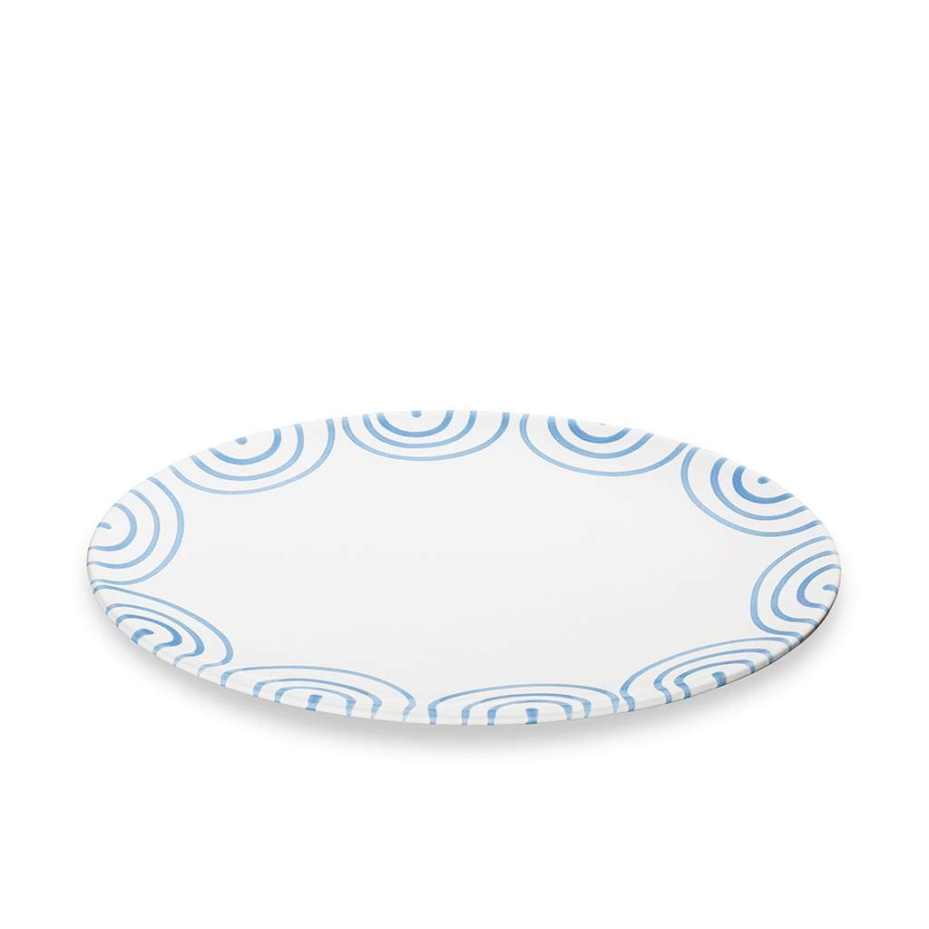gmundner-keramik-platte-oval-28-x-21-x-2-3-cm-blaugeflammt-handgemacht-in-sterre image 1