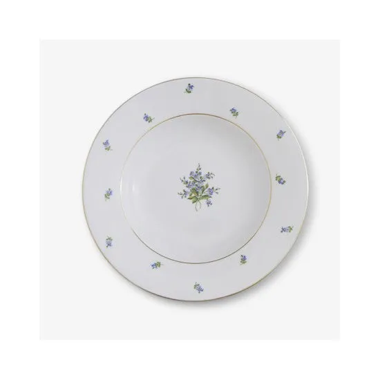 augarten-suppenteller-schubert-21-cm-vergissmeinnicht-dekor image 1