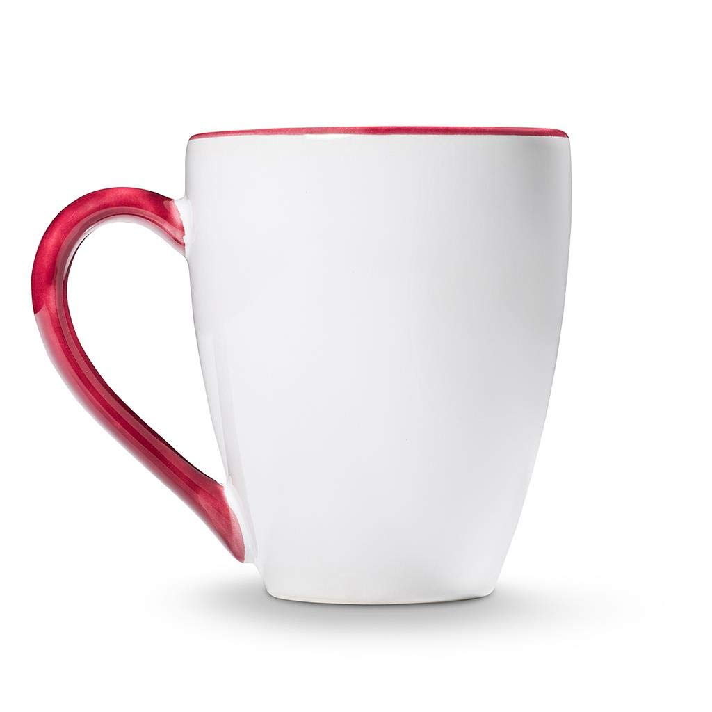 gmundner-keramik-bordeauxroter-hirsch-fr-hst-cksbecher-max-0-3-liter image 4