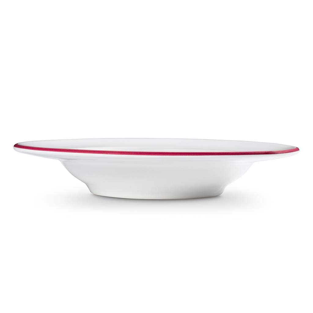 gmundner-keramik-suppenteller-gourmet-24-cm-bordeauxroter-hirsch image 3
