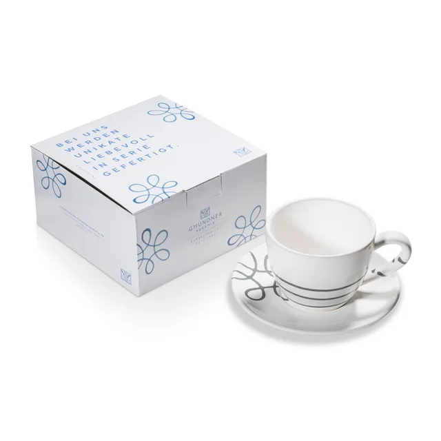 gmundner-keramik-pur-geflammt-grau-teetasse-maxima-mit-unterteller-handgemacht-i image 1