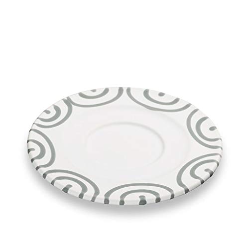 gmundner-keramik-unterteller-cappuccino-gourmet-14-cm-graugeflammt image 3