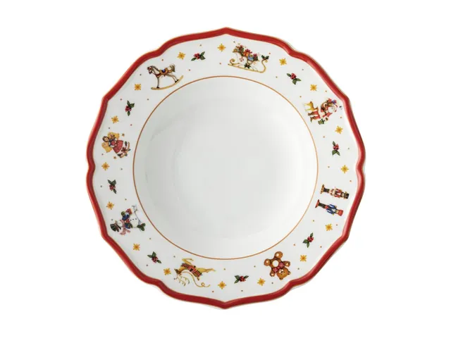 hutschenreuther-happy-wintertime-teller-tief-23-6-cm-porzellan-mehrfarbig image 1