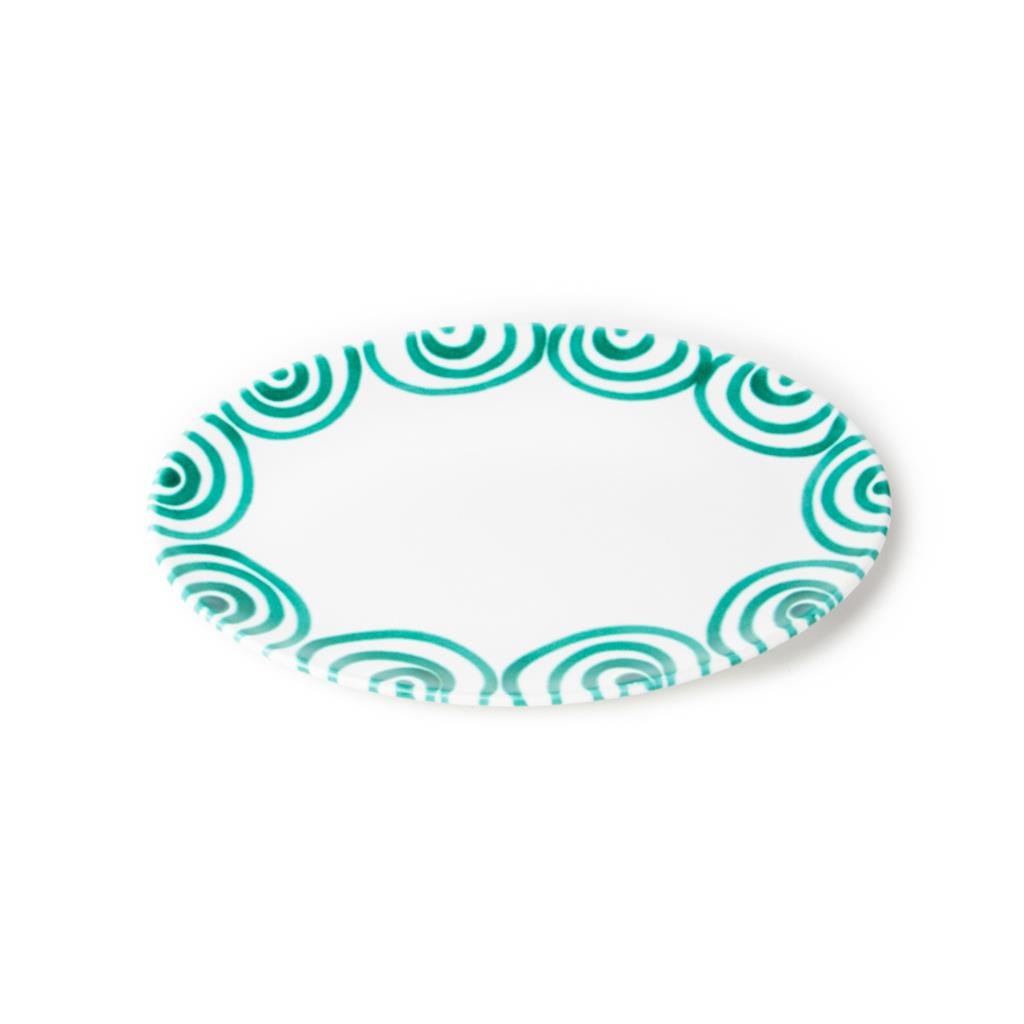 gmundner-keramik-manufaktur-0100pose28-platte-oval-28-x-21-cm-gr-ngeflammt-handg image 1