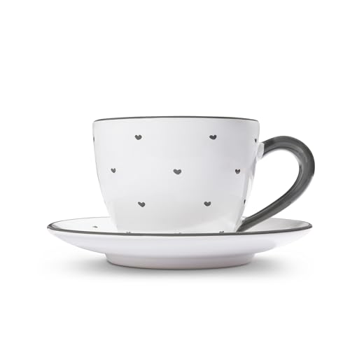 gmundner-keramik-herzerl-grau-teetasse-maxima-mit-unterteller image 6