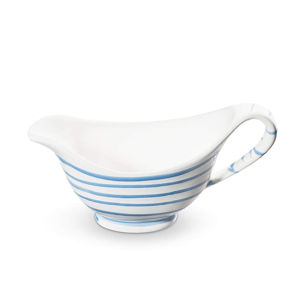 gmundner-keramik-sauciere-blaugeflammt-0-2-liter-handgemacht-in-sterreich image 1