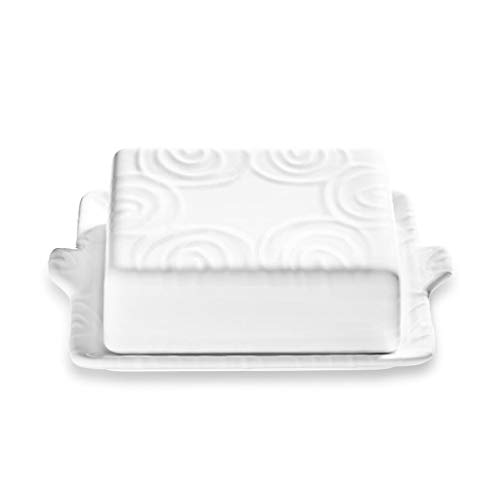 gmundner-keramik-butterdose-20-5-cm-wei-geflammt image 4