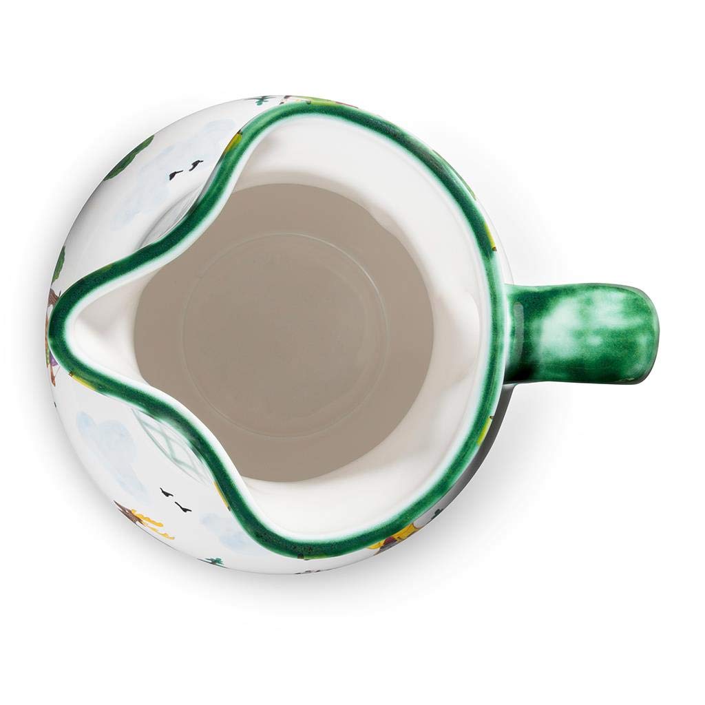 gmundner-keramik-krug-wiener-form-1-liter-jagd image 3