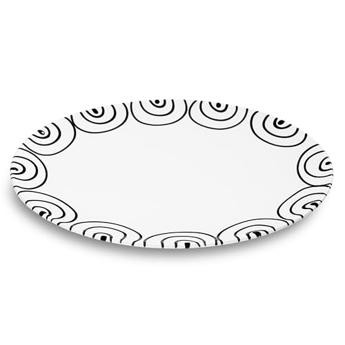 gmundner-keramik-schwarzgeflammt-platte-oval-33x26-cm image 3