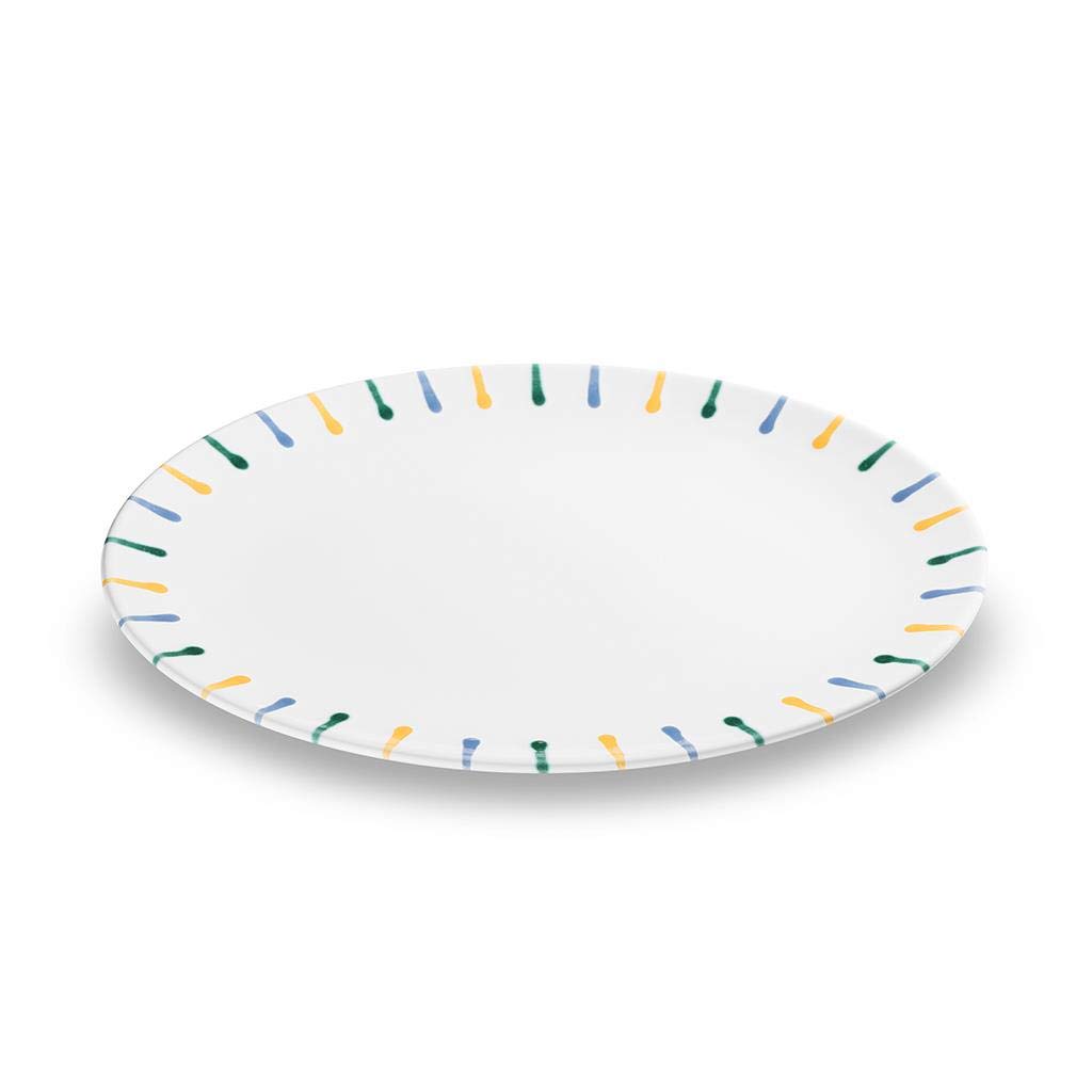 gmundner-keramik-platte-oval-33-x-26-x-2-5-cm-buntgeflammt-handgemacht-in-sterre image 1