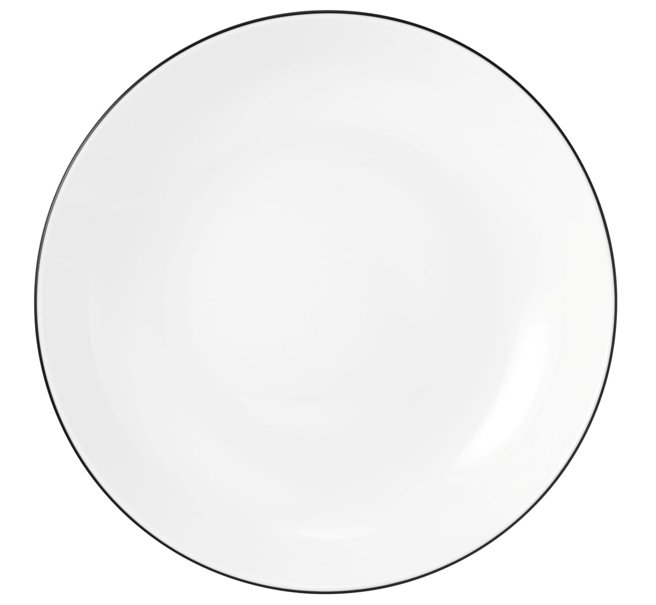 seltmann-weiden-lido-tafelservice-black-line-12-teilig-6-essteller-26-cm-6-suppe image 4