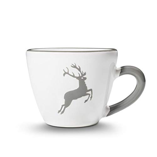 gmundner-keramik-espressotasse-gourmet-0-06-liter-grauer-hirsch image 5