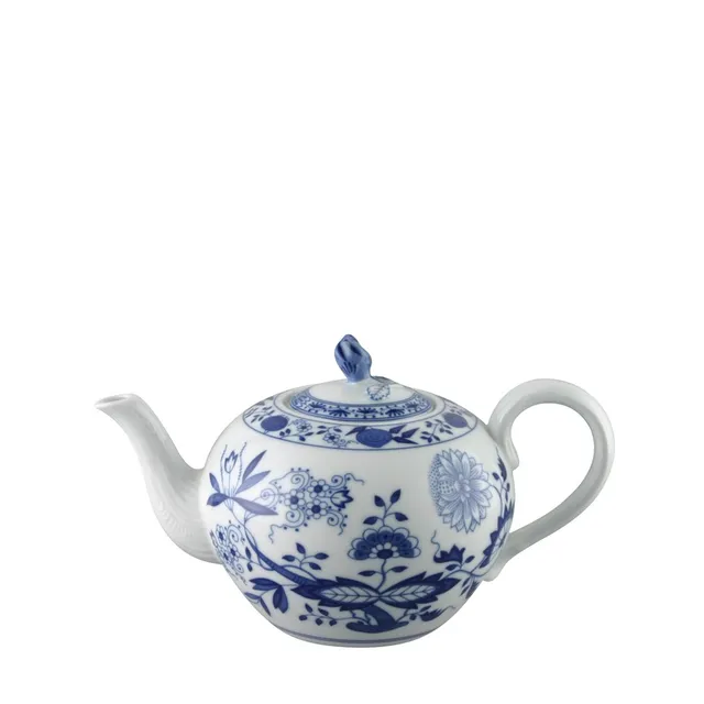 hutschenreuther-zwiebelmuster-teekanne-1-35-liter-f3er-12-personen-blau image 1