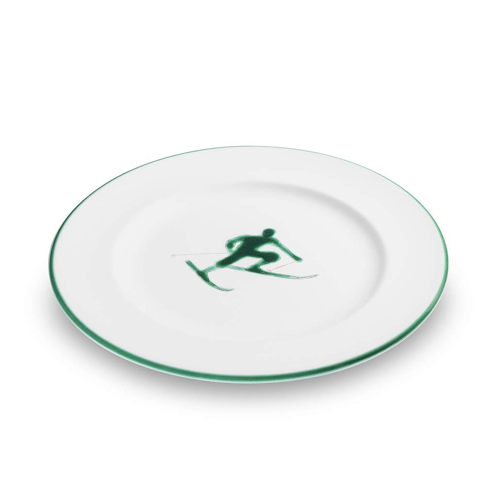 gmundner-keramik-dessertteller-gourmet-22-cm-gr-ner-toni image 1