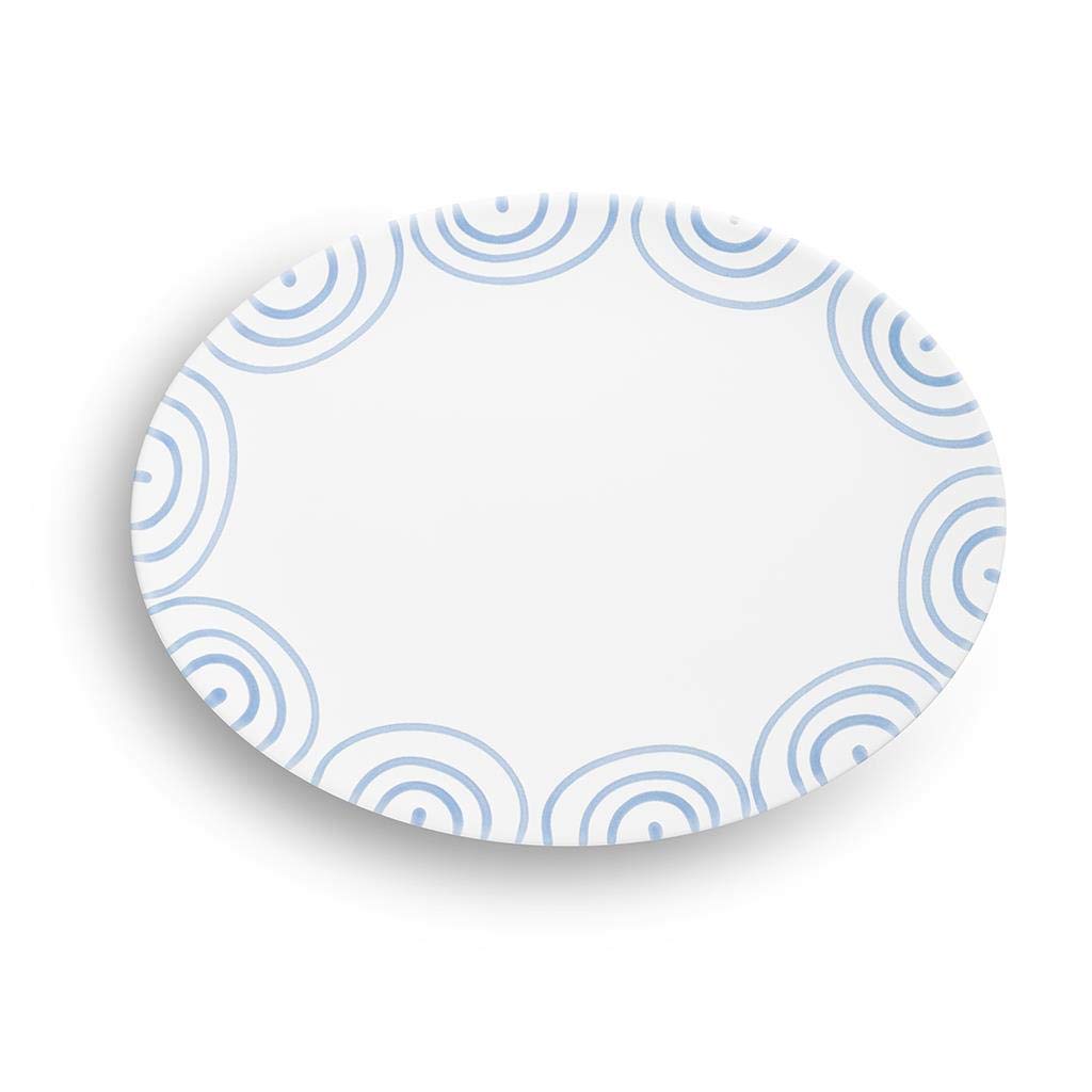 gmundner-keramik-platte-oval-28-x-21-x-2-3-cm-blaugeflammt-handgemacht-in-sterre image 2
