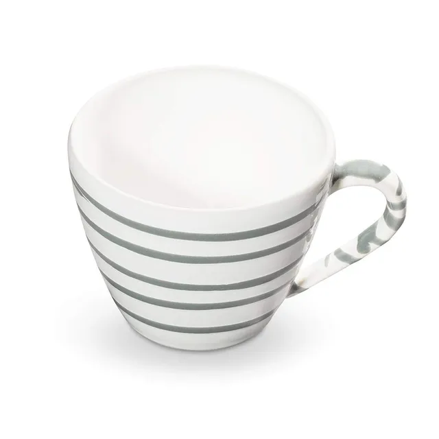 gmundner-keramik-cappuccinotasse-gourmet-0-16-liter-graugeflammt-handgemacht-in- image 1