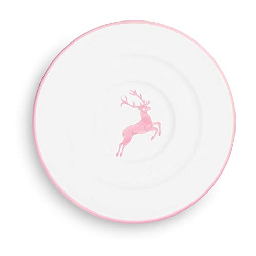 gmundner-keramik-rosa-hirsch-unterteller-kaffee-gourmet-16-cm image 4