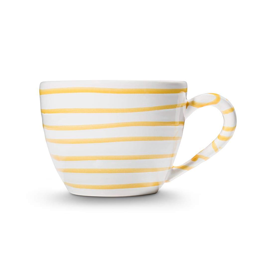 gmundner-keramik-teetasse-maxima-0-4-liter-gelbgeflammt-handgemacht-in-sterreich image 3