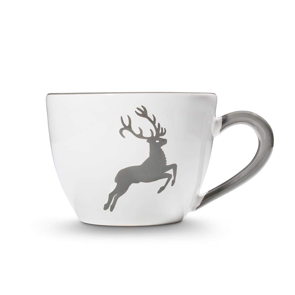 gmundner-keramik-grauer-hirsch-teetasse-maxima-0-4-liter image 3