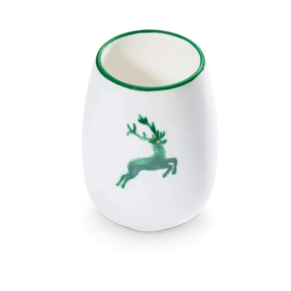 gmundner-keramik-vase-11-cm-gr-ner-hirsch image 1