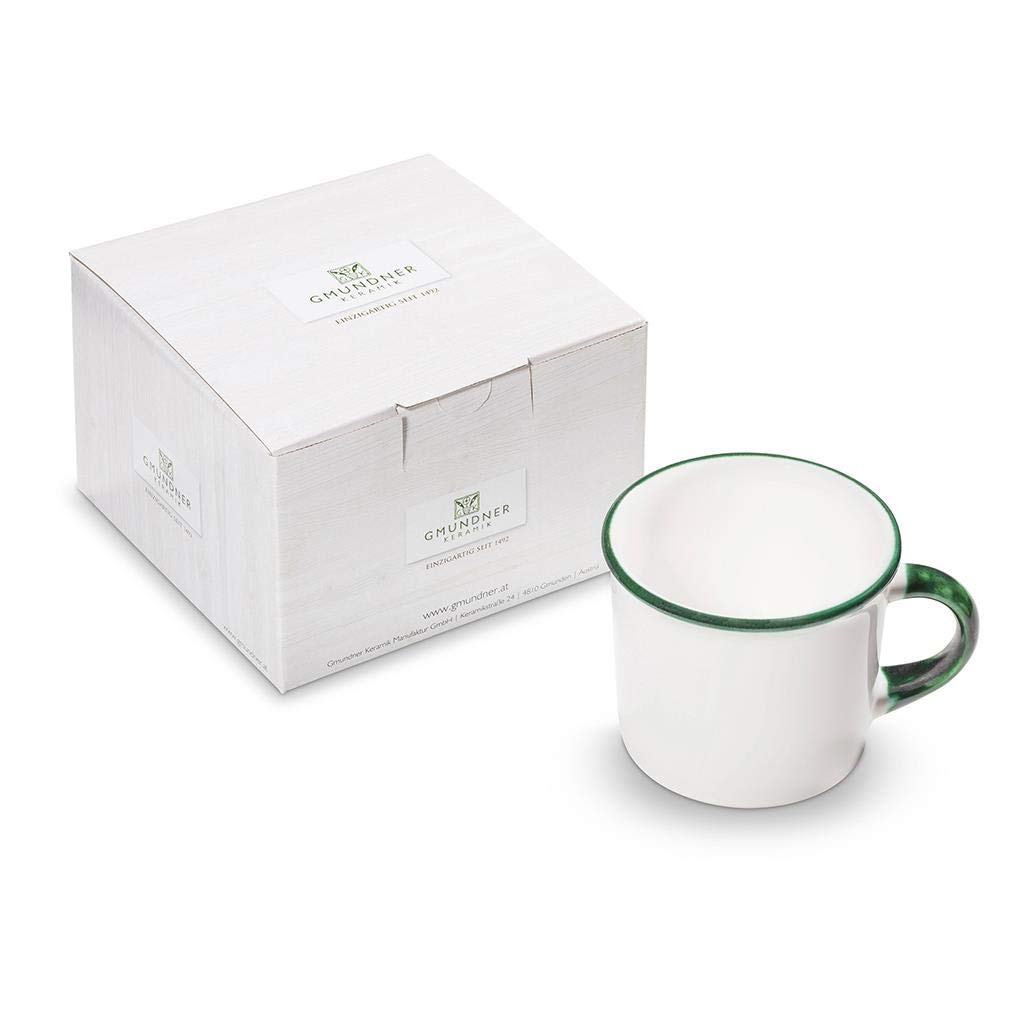 gmundner-keramik-kaffeeh-ferl-glatt-0-24-liter-gr-ner-rand image 1