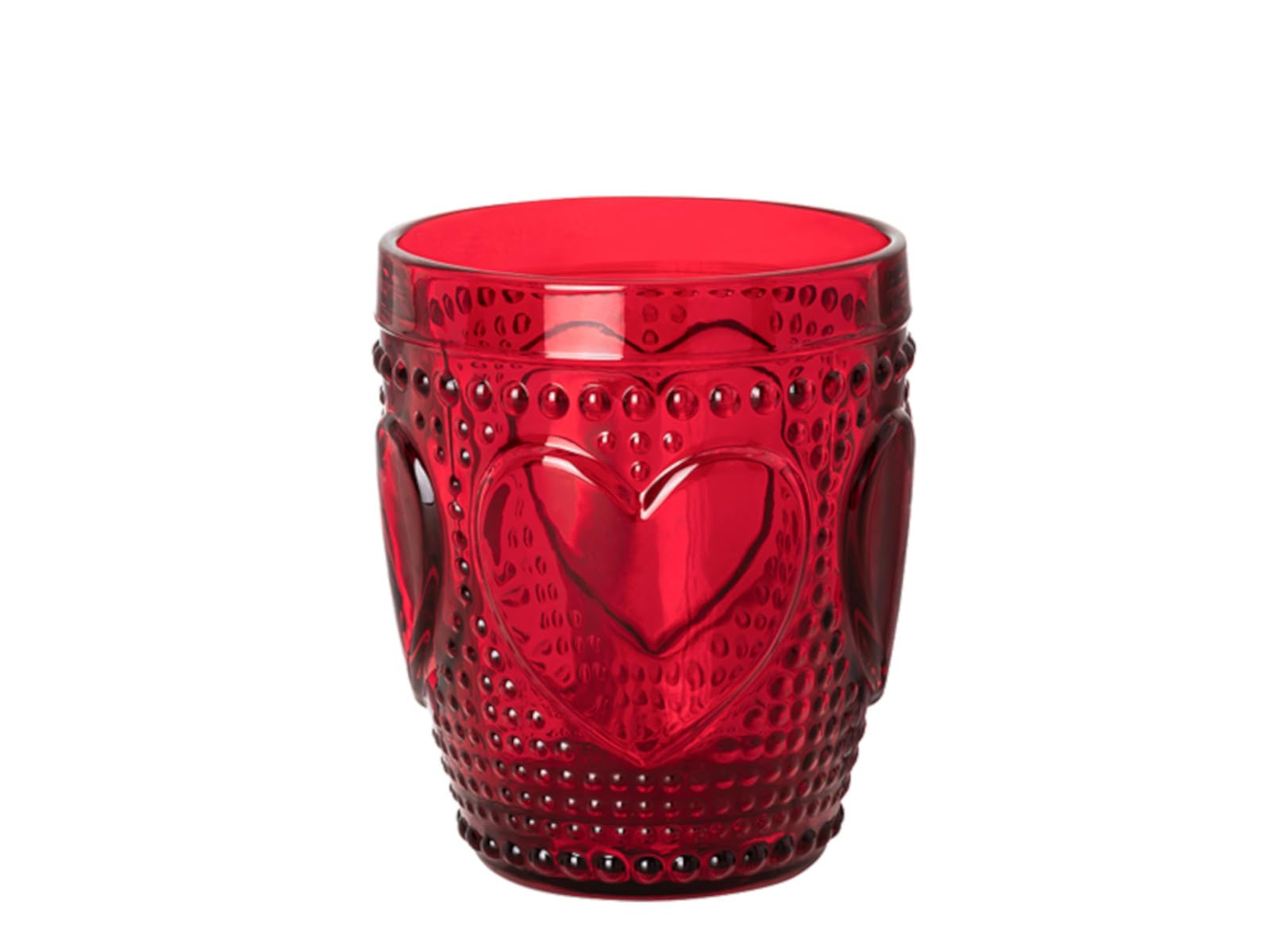 hutschenreuther-christmas-love-glasbecher-10-cm-rot-beige image 2