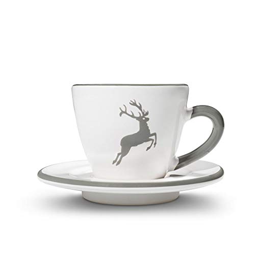 gmundner-keramik-grauer-hirsch-espresso-for-you-gourmet-geschirrset-tasse-untert image 6