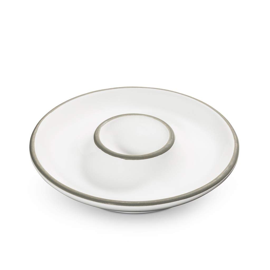 gmundner-keramik-eierbecher-glatt-12-cm-grauer-rand-handgemacht-in-sterreich image 1