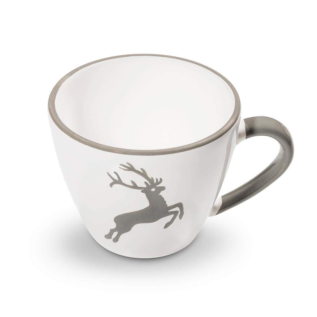 gmundner-keramik-grauer-hirsch-kaffeetasse-gourmet-0-2-liter image 1