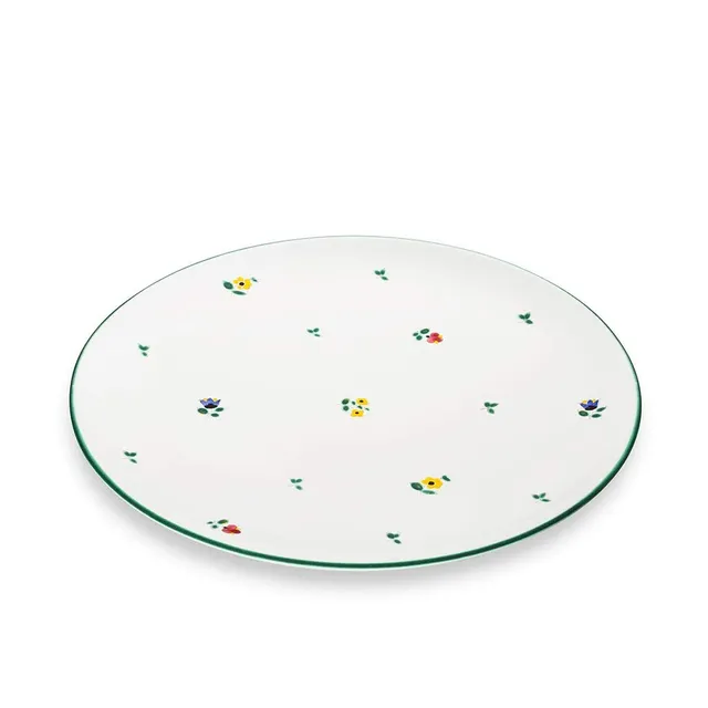 gmundner-keramik-platzteller-cup-32-cm-dekor-streublumen-handgemacht-in-sterreic image 1