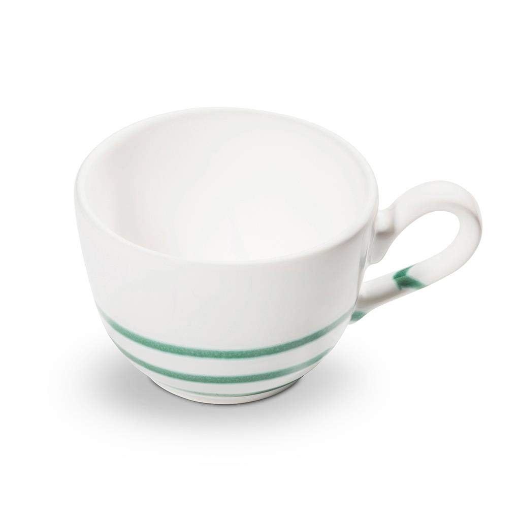 gmundner-keramik-kaffeetasse-glatt-0-19-liter-pur-geflammt-gr-n-handgemacht-in-s image 1