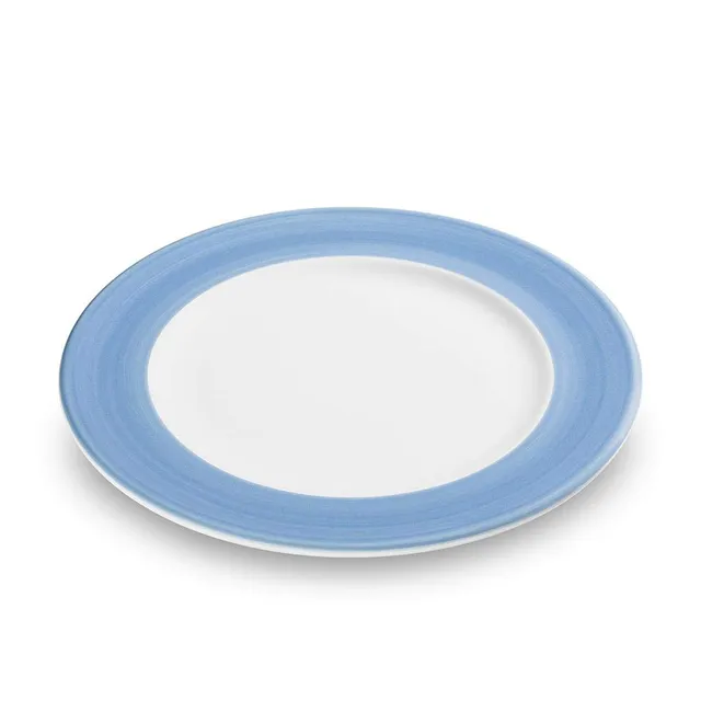 gmundner-keramik-speiseteller-gourmet-27-cm-variation-blau image 1