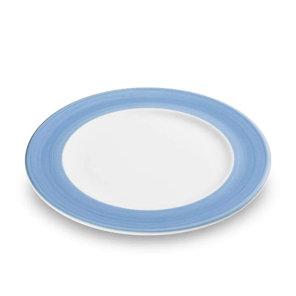 gmundner-keramik-speiseteller-gourmet-27-cm-variation-blau image 1