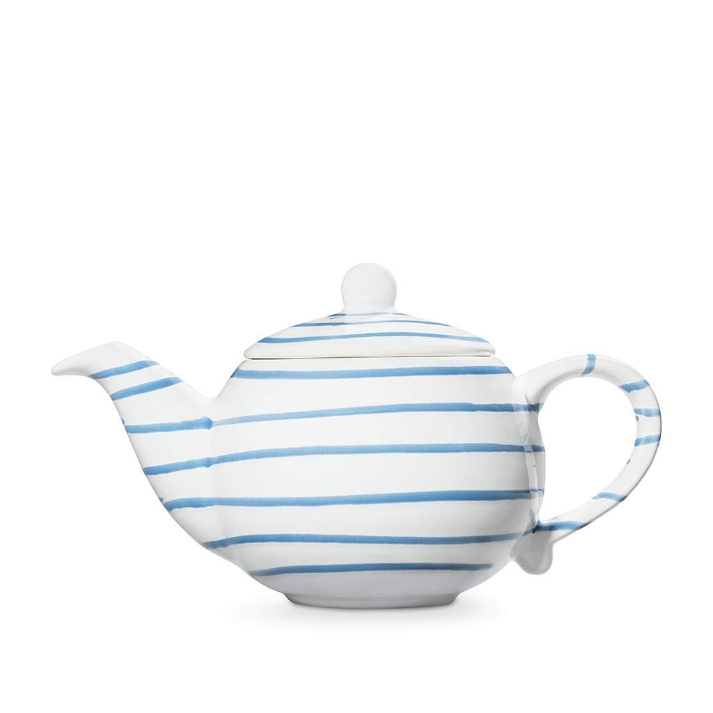gmundner-keramik-teekanne-glatt-0-5-liter-blaugeflammt image 2