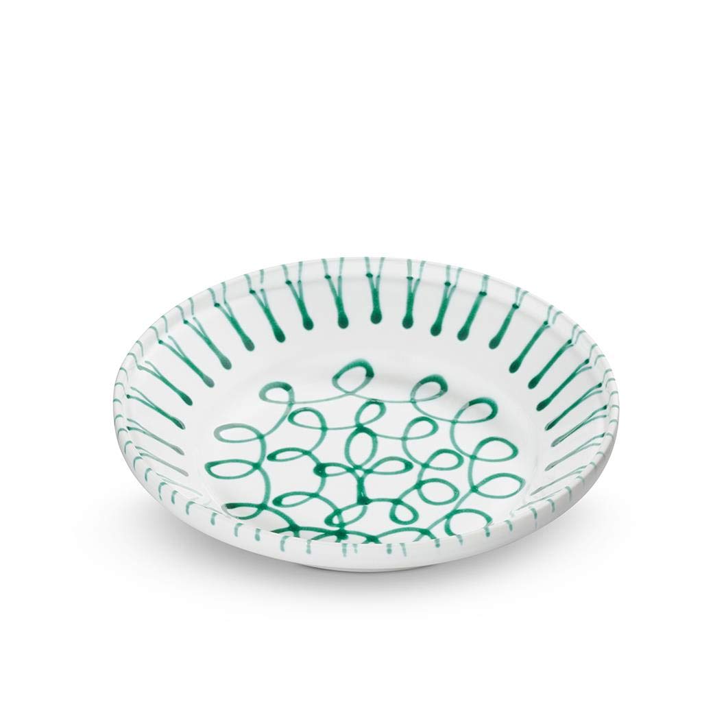 gmundner-keramik-reifsch-ssel-ohne-henkel-gr-ngeflammt-28-cm-handgemacht-in-ster image 1