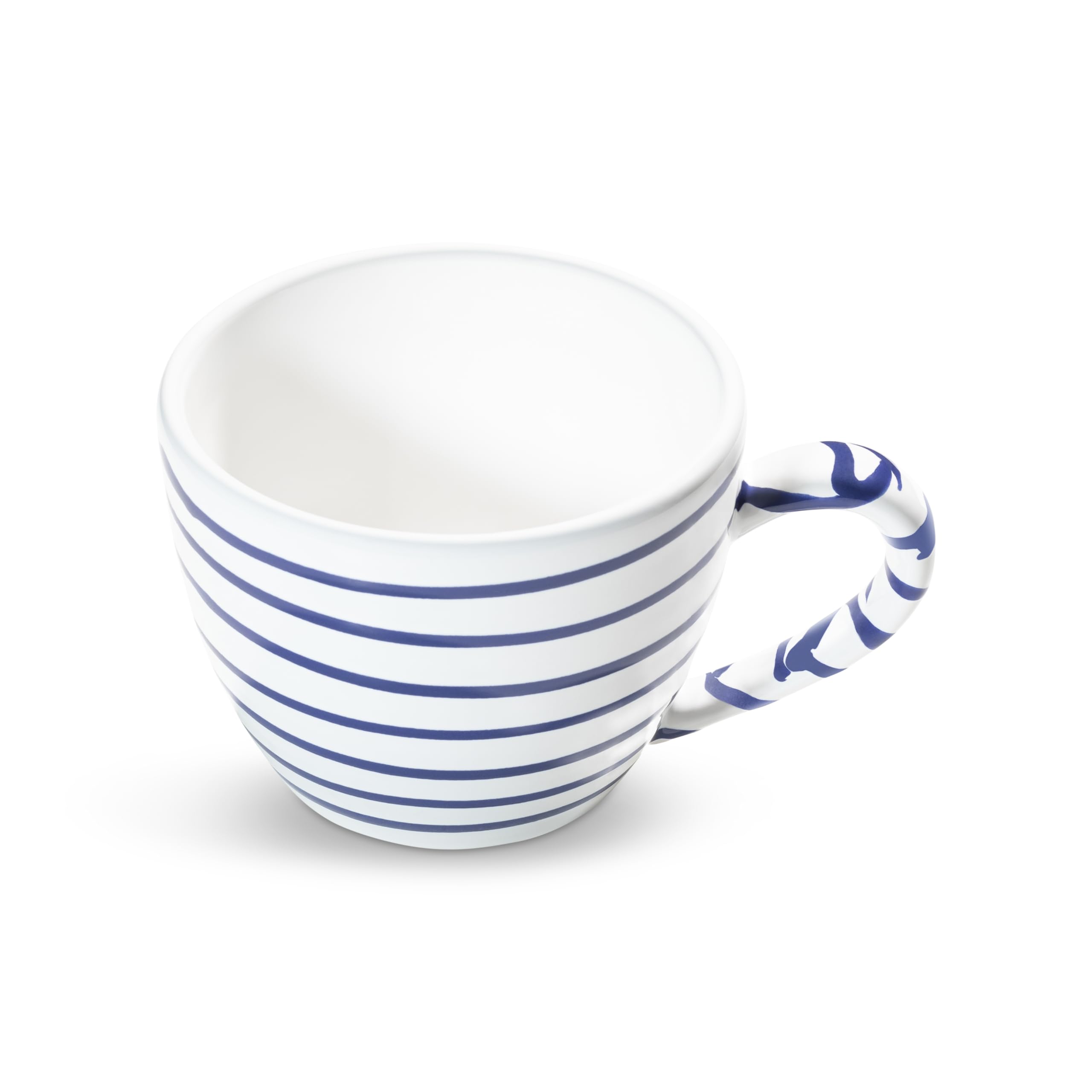 gmundner-keramik-dunkelblaugeflammt-teetasse-maxima-0-4-l-2 image 2