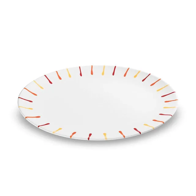 gmundner-keramik-platte-oval-33-x-26-x-2-5-cm-dekor-landlust-handgemacht-in-ster image 1