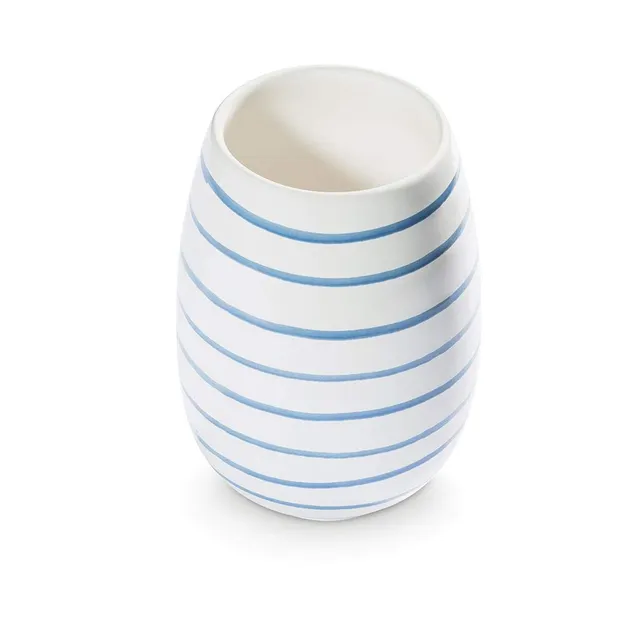gmundner-keramik-blaugeflammt-vase-15-cm-8-cm-keramikvase-handgemacht-in-sterrei image 1