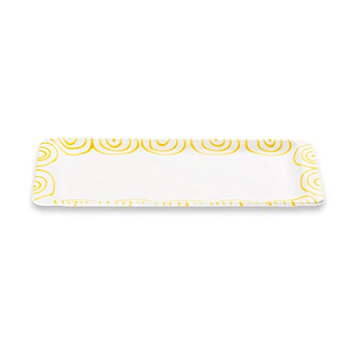 gmundner-keramik-stollenplatte-42-x-16-cm-gelbgeflammt image 3