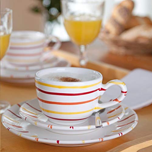 gmundner-keramik-breakfast-for-two-classic-geschirrset-landlust-6-teilig-handgem image 4