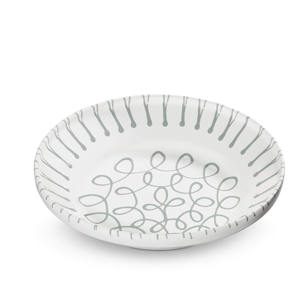 gmundner-keramik-reifsch-ssel-ohne-henkel-32-cm-graugeflammt-sch-ssel-handgemach image 1
