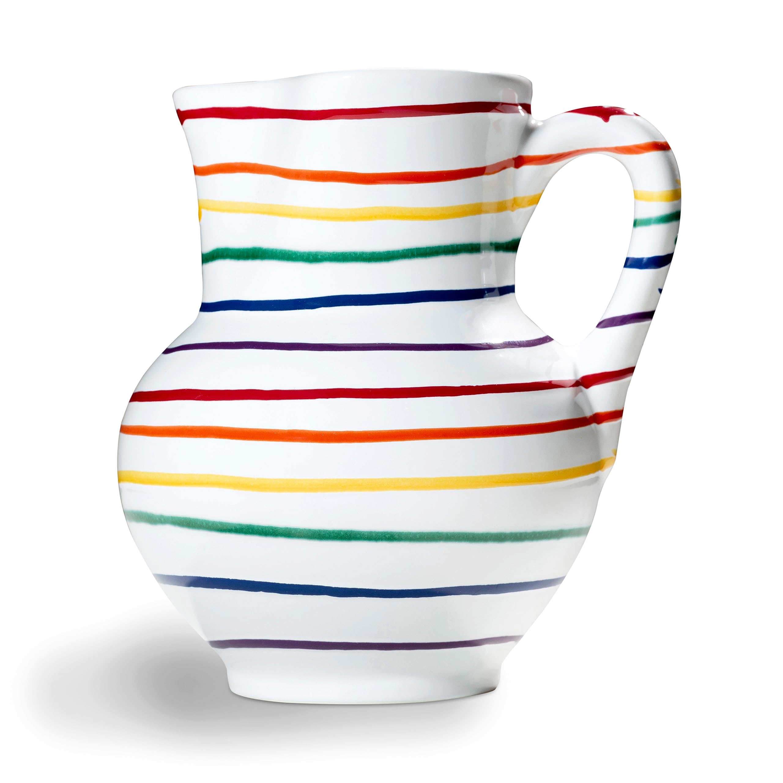 gmundner-keramik-krug-wiener-form-1-liter-regenbogen image 2