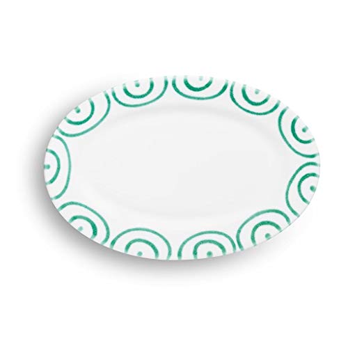 gmundner-keramik-platte-oval-21-x-14-cm-gr-ngeflammt-handgemacht-in-sterreich image 4