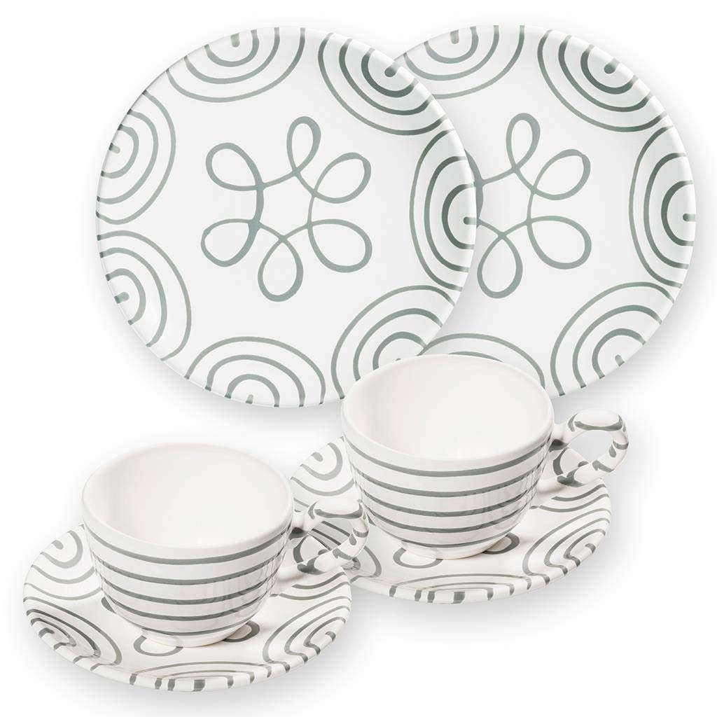 gmundner-keramik-fr-hst-cksgeschirr-set-breakfast-for-two-classic-graugeflammt-6 image 1