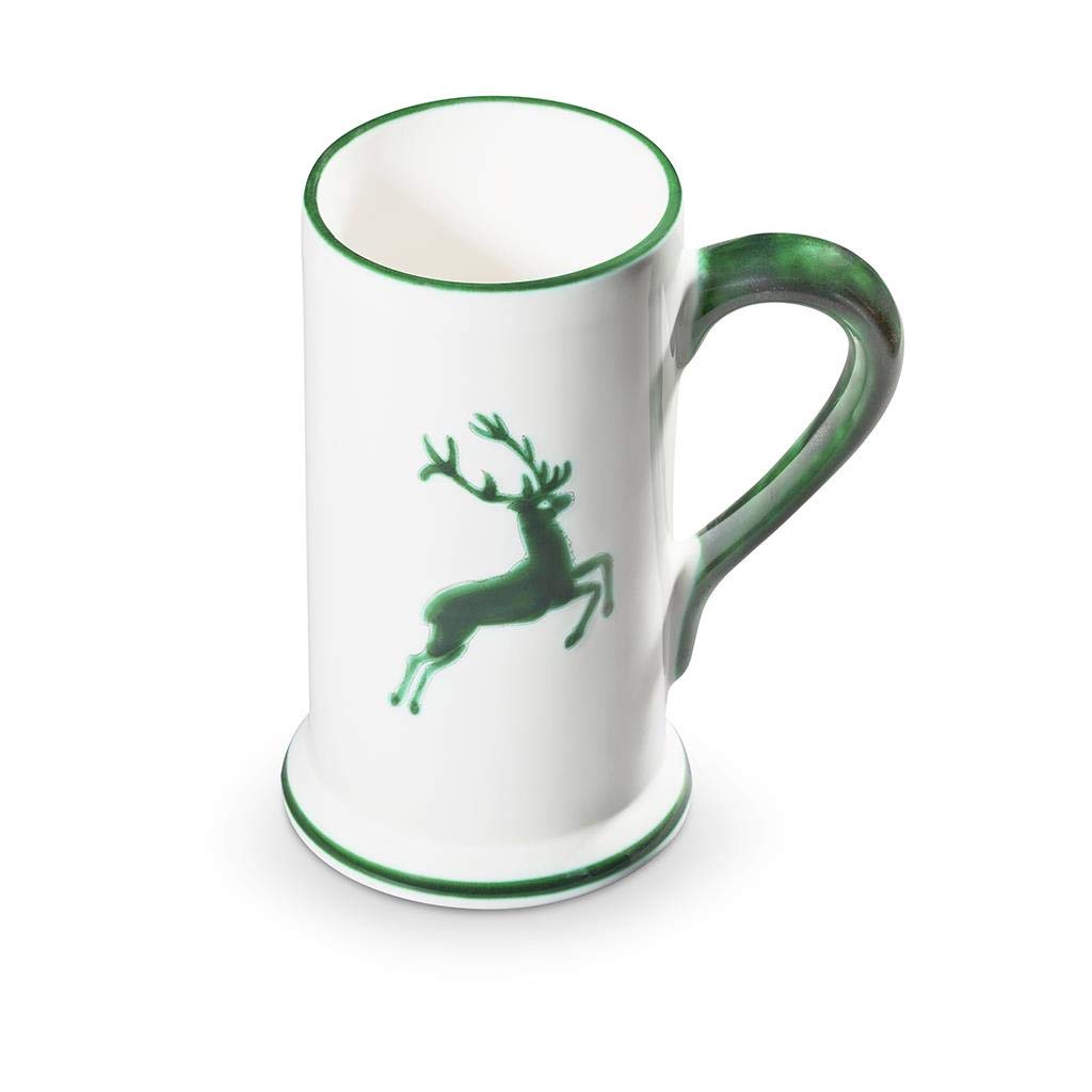 gmundner-keramik-gr-ner-hirsch-bierkrug-0-5-liter image 1
