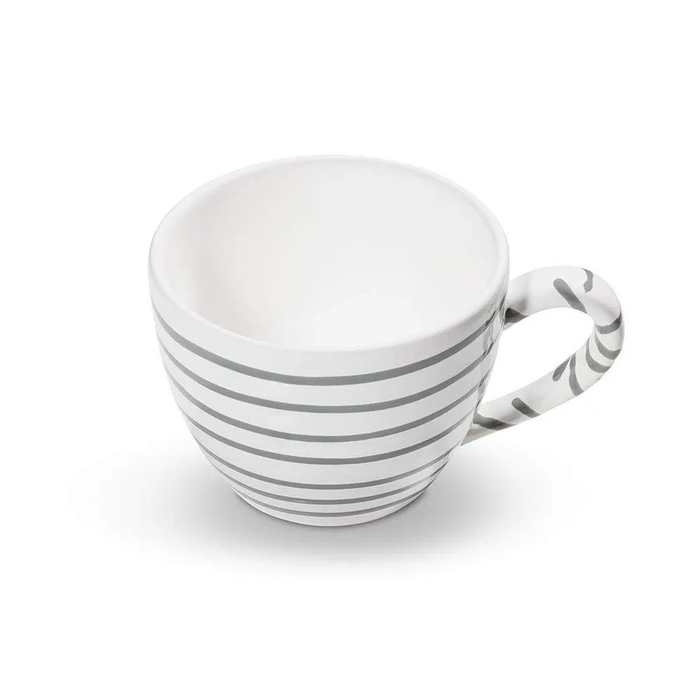 gmundner-keramik-teetasse-maxima-0-4-liter-graugeflammt image 1