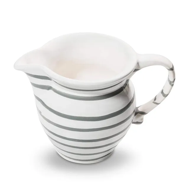 gmundner-keramik-graugeflammt-milchgie-er-glatt-0-3-liter-handgemacht-in-sterrei image 1