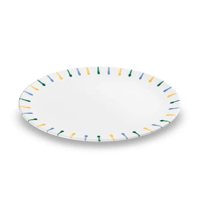 gmundner-keramik-platte-oval-33-x-26-x-2-5-cm-buntgeflammt-handgemacht-in-sterre image 1